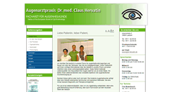 Desktop Screenshot of dr-hervatin.de